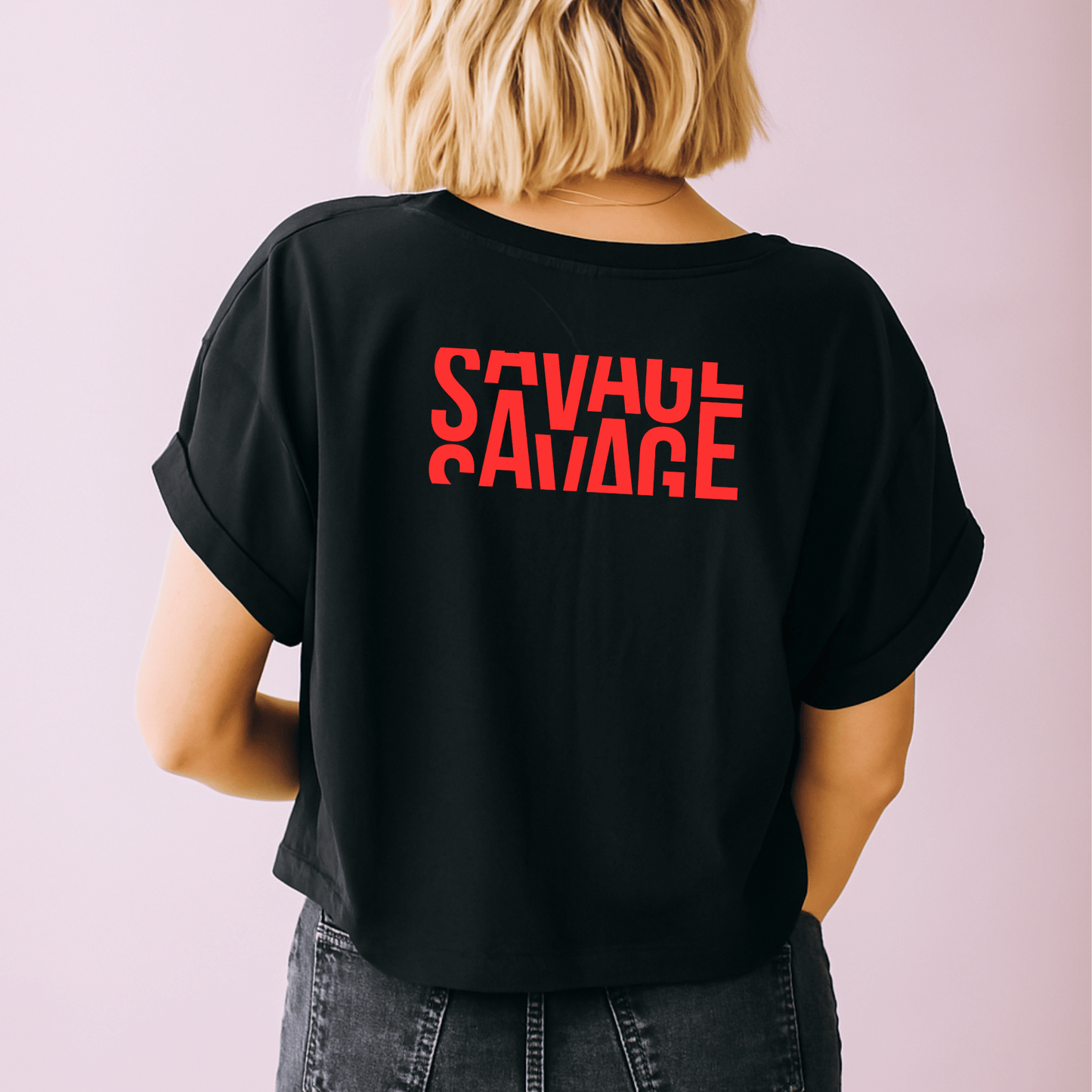 T-shirt SAVAGE SAUVAGE Oversize Unisexe