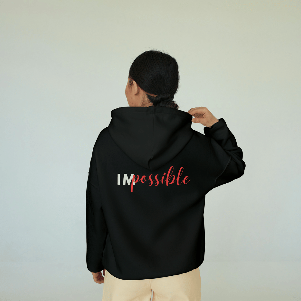 Sweat à capuche IMPOSSIBLE unisexe