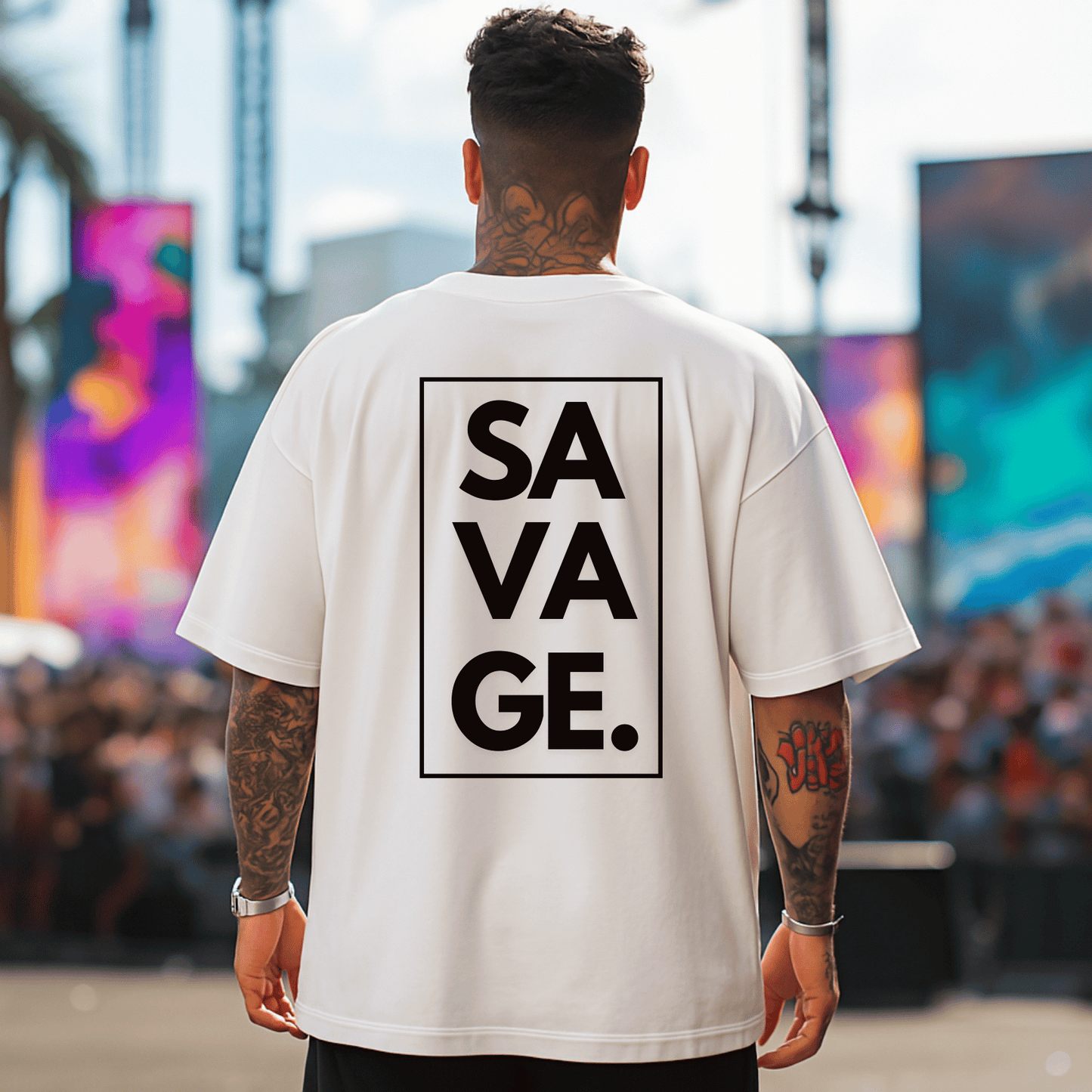 T-shirt SAVAGE MOOD Oversized Unisex