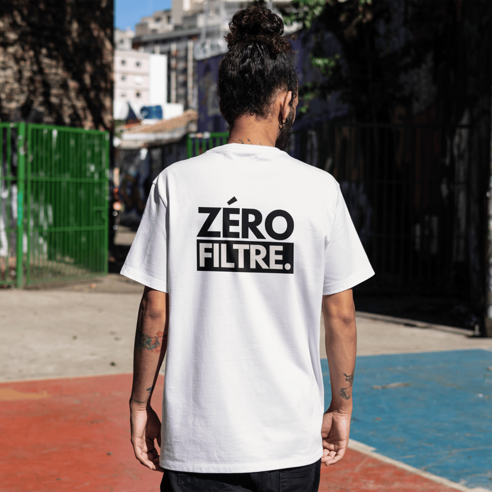 T-shirt Zéro Filtre unisexe en coton