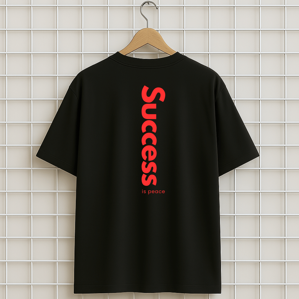 T-shirt SUCCESS PEACE Oversize Unisexe
