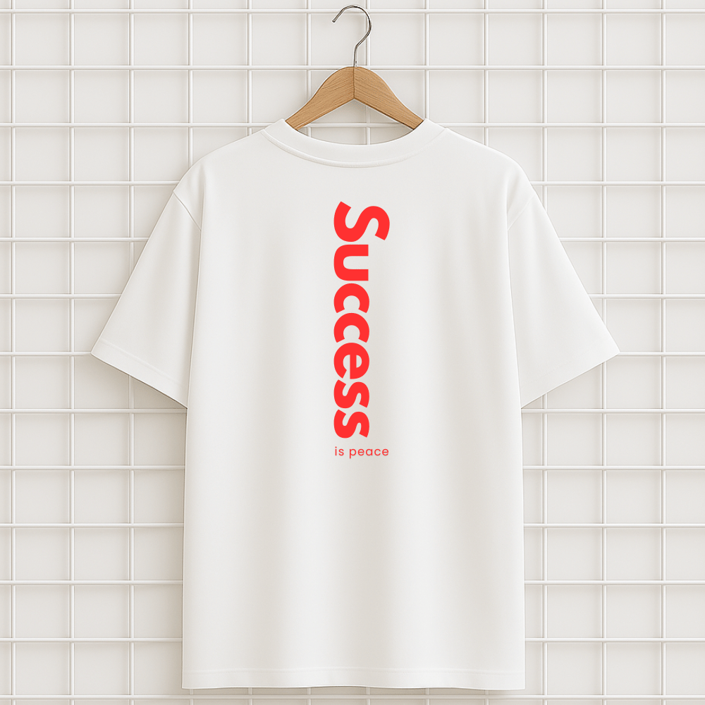 T-shirt SUCCESS PEACE Oversize Unisexe