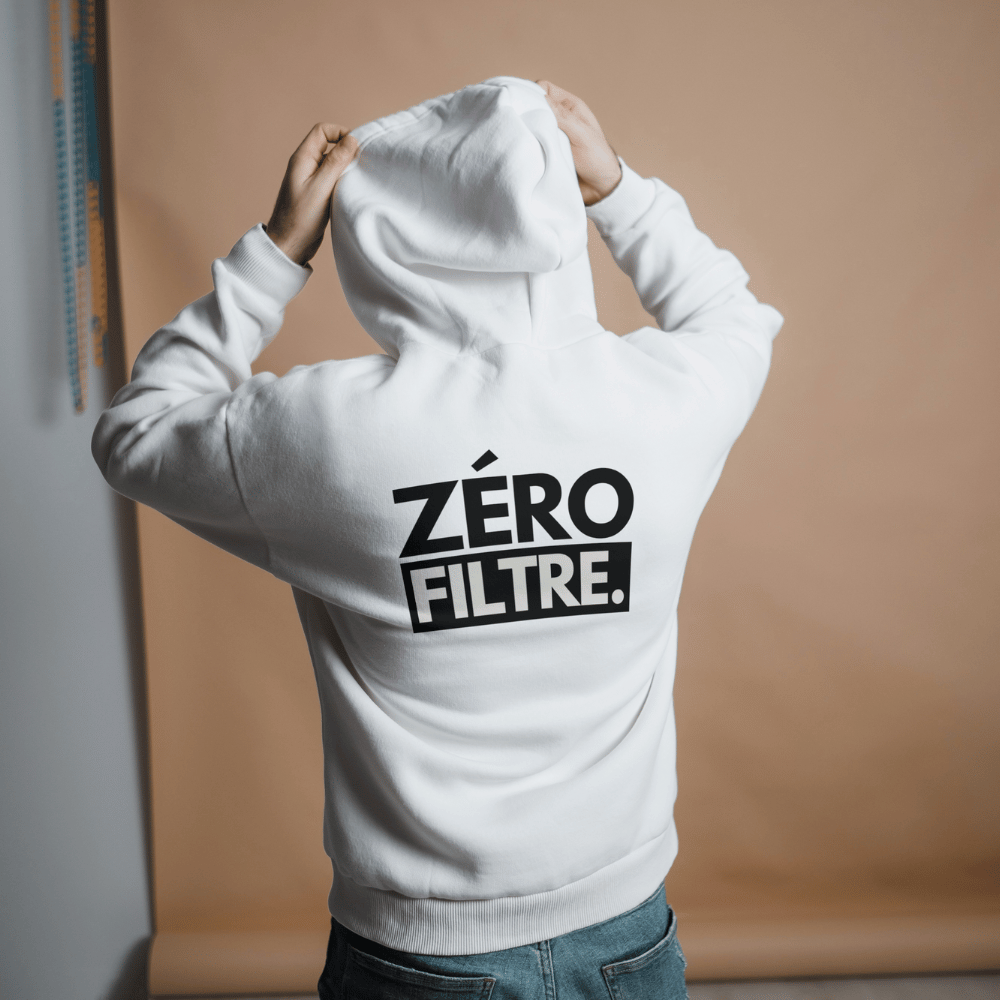 Sweat à capuche Zéro Filtre unisexe