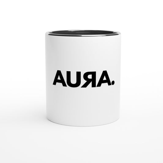 Mug en céramique blanche 325 ml AURA
