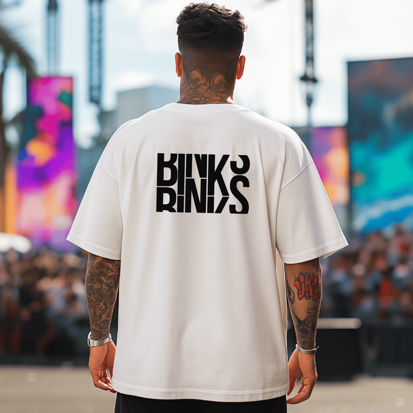 T-shirt RAP STREETWEAR BINKS Oversize Unisexe