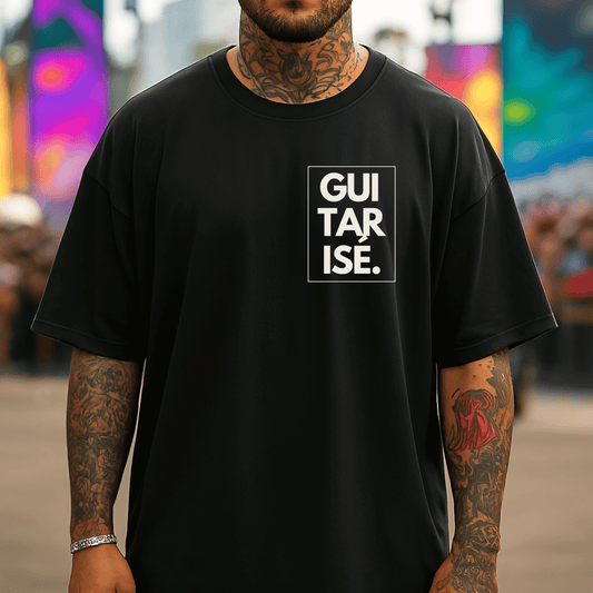 T-shirt RAP GUITARISE Oversize Unisexe