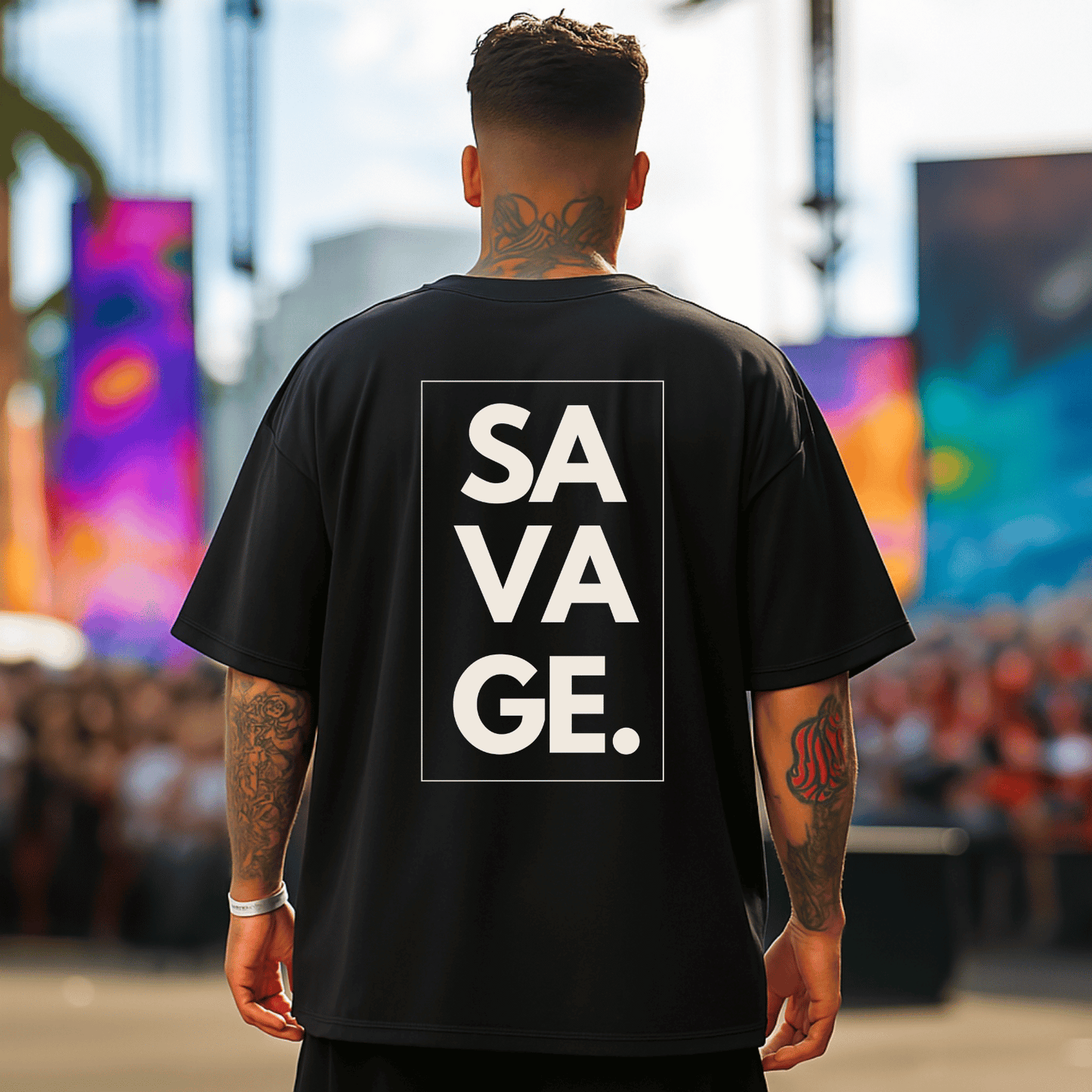 T-shirt SAVAGE MOOD Oversized Unisex
