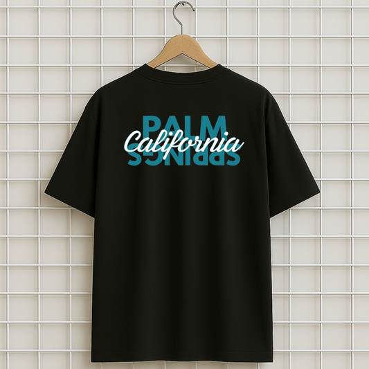 T-shirt PALM SPRINGS CALIFORNIA Oversize Unisexe