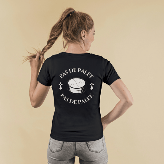 T-shirt PAS DE PALET unisexe en coton