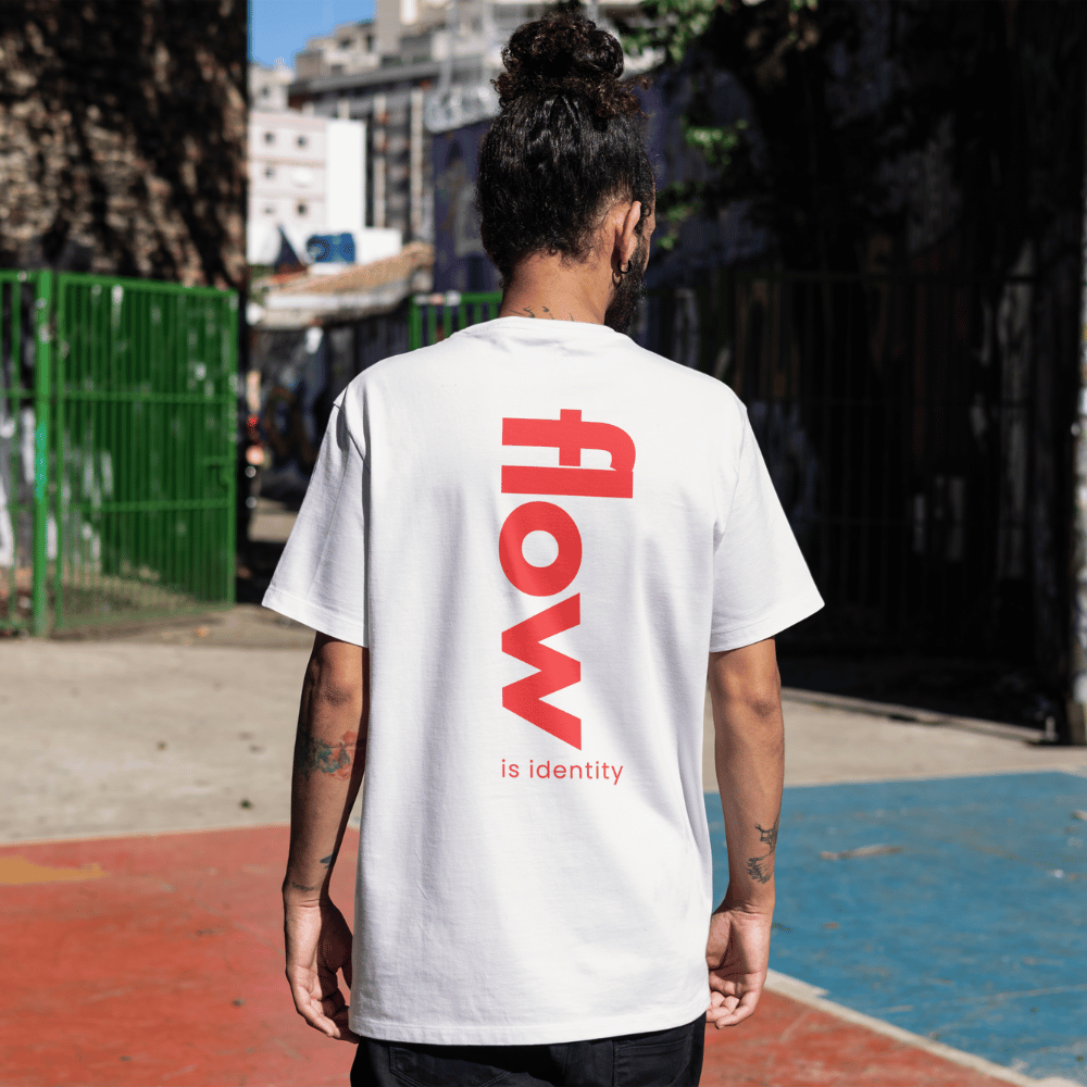 T-shirt FLOW Unisexe en coton bio