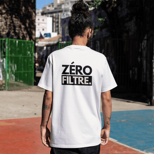 T-shirt Zéro Filtre unisexe en coton