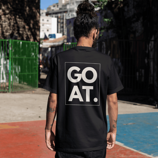 T-shirt GOAT FOOTBALL unisexe en coton bio