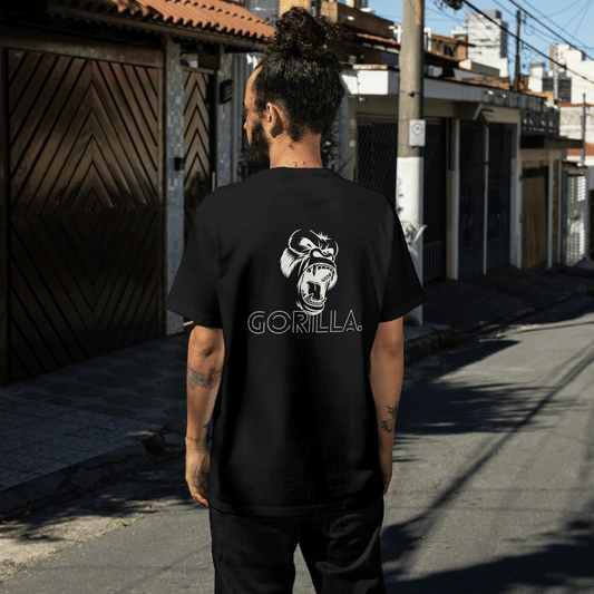 T-shirt MUSCU GORILLA unisexe en coton