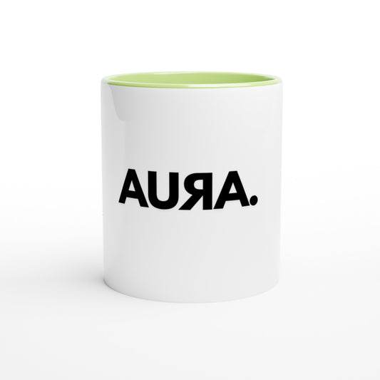 Mug en céramique blanche 325 ml AURA